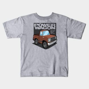 Ginger - Power Wagon (1980) Kids T-Shirt